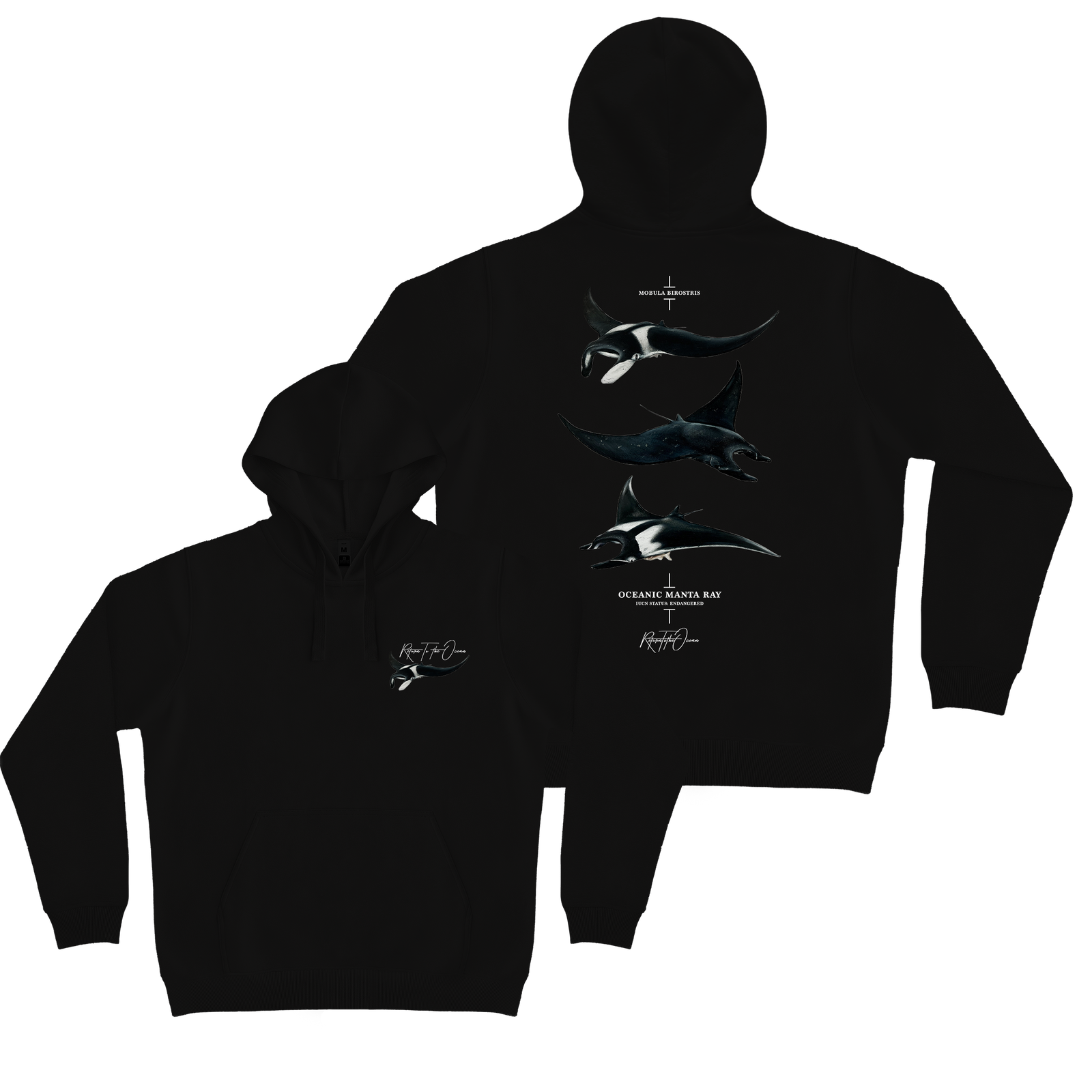 Oceanic Manta Ray Hoodie