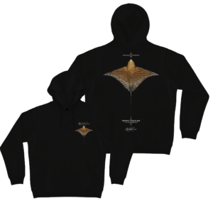 Ornate Eagle Ray Hoodie