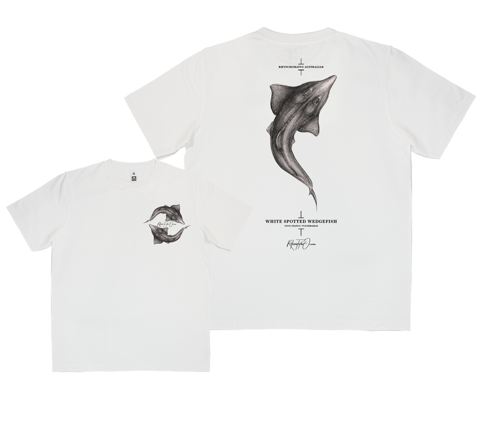 Whitespotted Wedgefish Kids T-Shirt