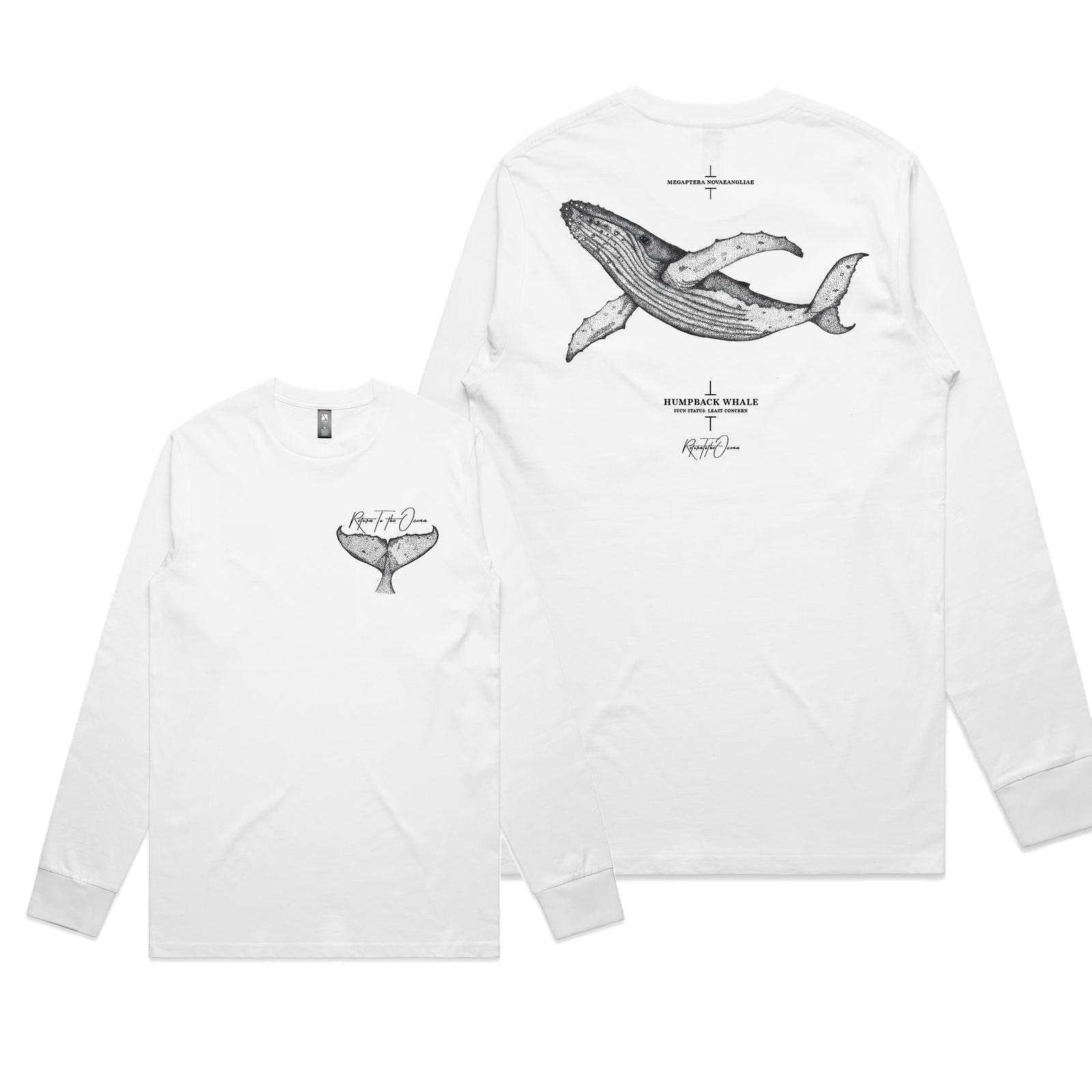 Humpback Whale Long Sleeve Tee