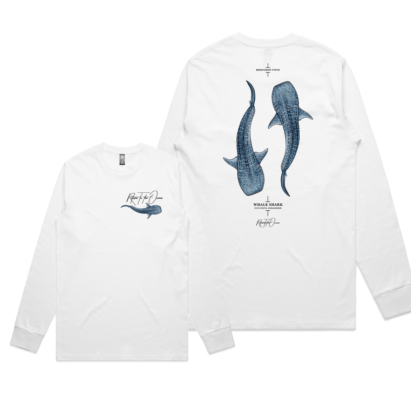 Whale Shark Long Sleeve Tee